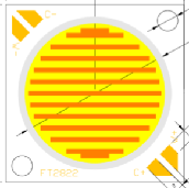 Dual-color COBs-T series